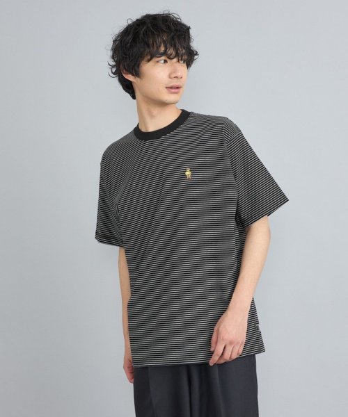 coen(coen)/USAコットンワンポイントベア刺繍Tシャツ/img22