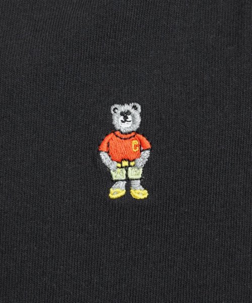 coen(coen)/USAコットンワンポイントベア刺繍Tシャツ/img34
