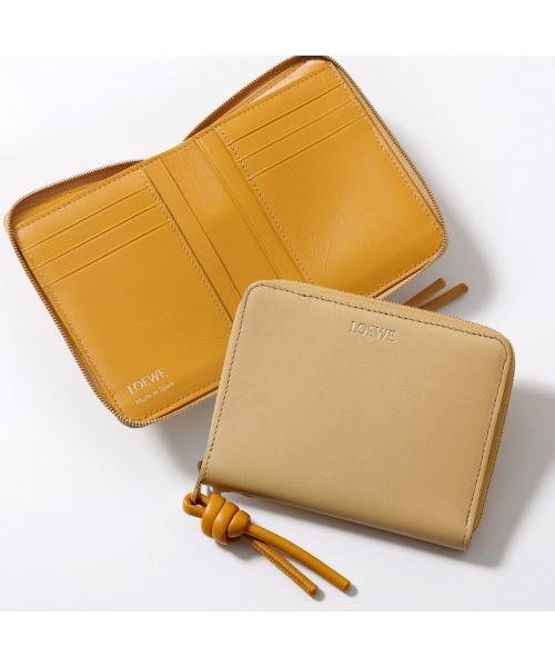 LOEWE 二つ折り財布 KNOT COMPACT CEM1CWZX01 LOEWE 二つ折り財布 KNOT COMPACT