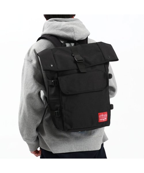 Manhattan Portage(マンハッタンポーテージ)/【日本正規品】 マンハッタンポーテージ リュック 大容量 おしゃれ 通学 通勤 シンプル 黒 Manhattan Portage 23L MP1236JVNYC/img01