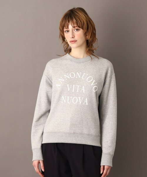 ロゴ裏毛プルオーバー 