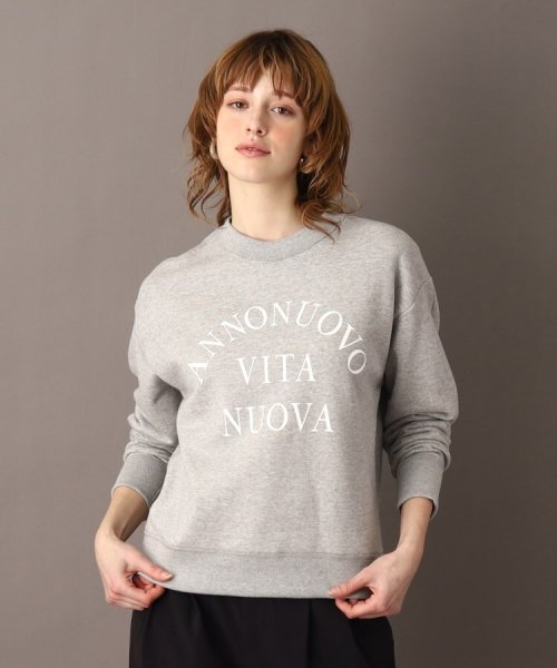 ロゴ裏毛プルオーバー 