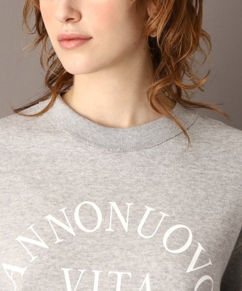 ロゴ裏毛プルオーバー 