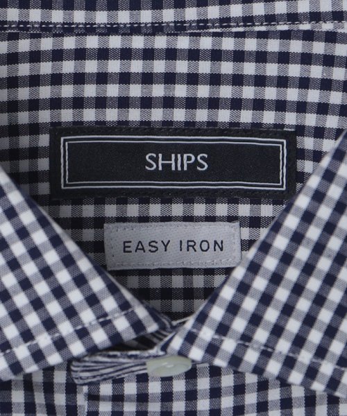 SHIPS MEN(シップス　メン)/SHIPS: イージーアイロン ワイドカラー ギンガムチェック シャツ/img06