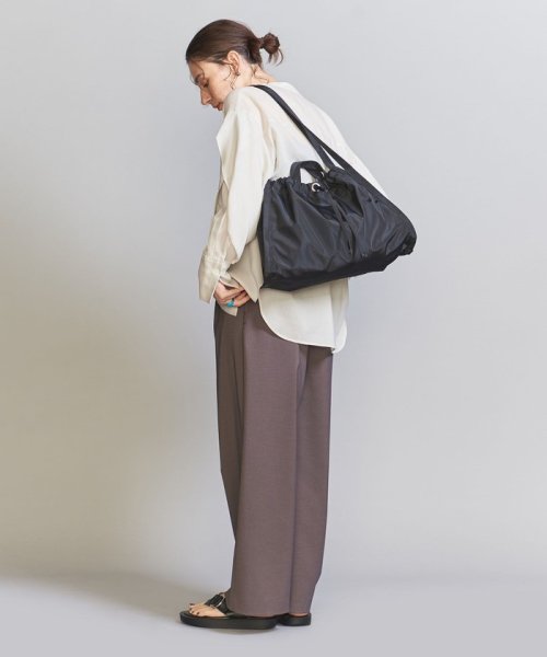 ＜HVISK＞シャイニー TWILL ショルダーバッグ －2WAY－ 【blancle/ ブランクレ】S.LETHER 2WAY GATHER MINI BAG O1480376963(11440円)
