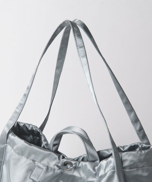 ＜HVISK＞シャイニー TWILL ショルダーバッグ －2WAY－ 【blancle/ ブランクレ】S.LETHER 2WAY GATHER MINI BAG O1480376963(11440円)