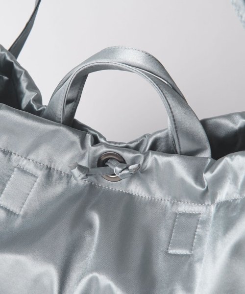 ＜HVISK＞シャイニー TWILL ショルダーバッグ －2WAY－ 【blancle/ ブランクレ】S.LETHER 2WAY GATHER MINI BAG O1480376963(11440円)