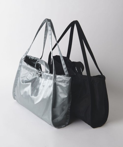 ＜HVISK＞シャイニー TWILL ショルダーバッグ －2WAY－ 【blancle/ ブランクレ】S.LETHER 2WAY GATHER MINI BAG O1480376963(11440円)
