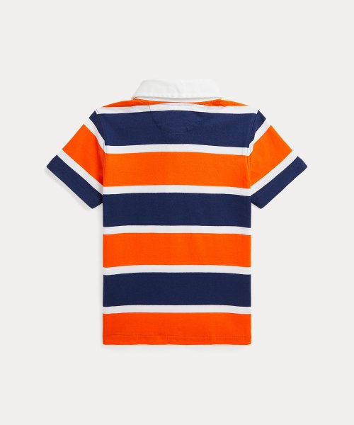 POLO RALPH LAUREN(POLO RALPH LAUREN)/(ボーイズ 2才～7才)ストライプド コットン ショートスリーブ ラグビー シャツ/img01