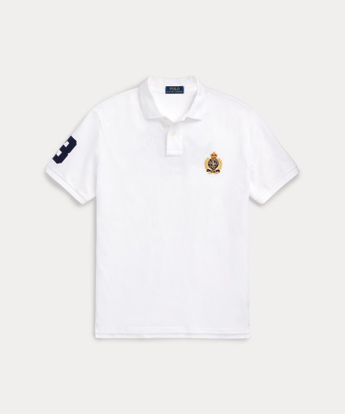 POLO RALPH LAUREN(POLO RALPH LAUREN)/カスタム スリム トリプルポニー メッシュ ポロシャツ/img01