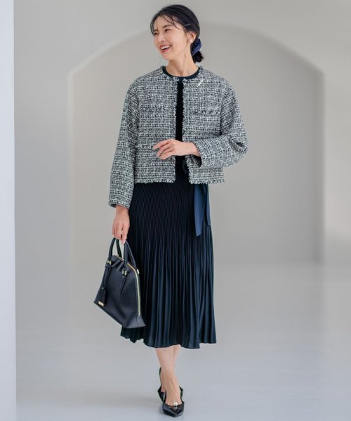 【VERYコラボ】シャイニーアムンゼン プリーツ ワンピース 