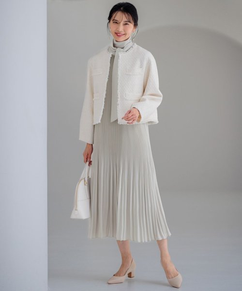 【VERYコラボ】シャイニーアムンゼン プリーツ ワンピース 