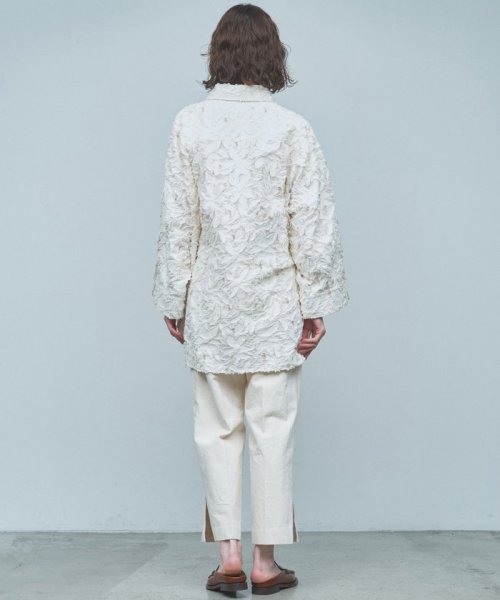 【HERITANOVUM】カットジャガードCPO HERITANOVUM