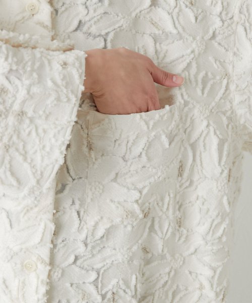 【HERITANOVUM】カットジャガードCPO HERITANOVUM