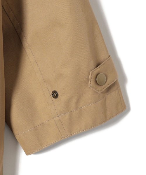 Primary Navy Label:〈手洗い可能〉ボンディング ステンカラー コート Primary Navy Label