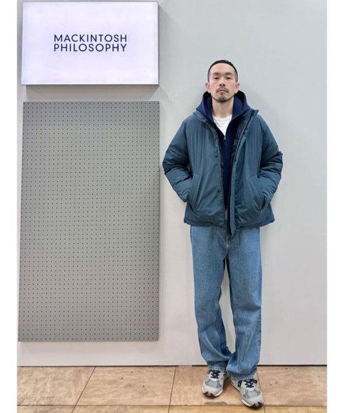 ブリテック BR045 ダウンブルゾン シルキータッチナイロン 