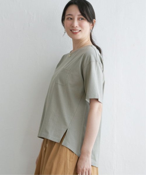 ikka(イッカ)/コットンUSA半袖Tシャツ/img01