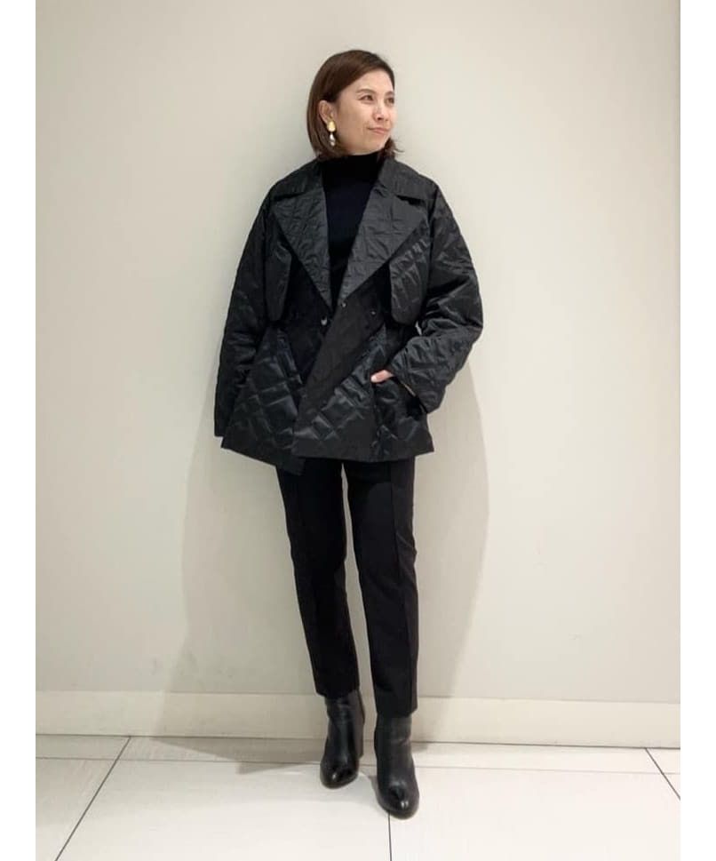 サテンタフタ キルティングコート(505791727)｜阪急百貨店公式通販