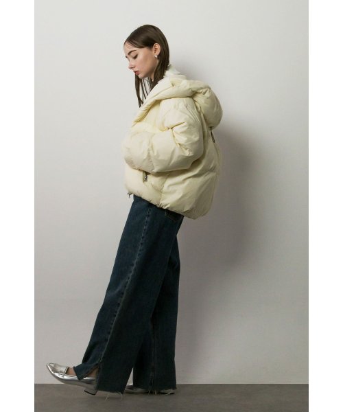 ハイネックダウンブルゾン 