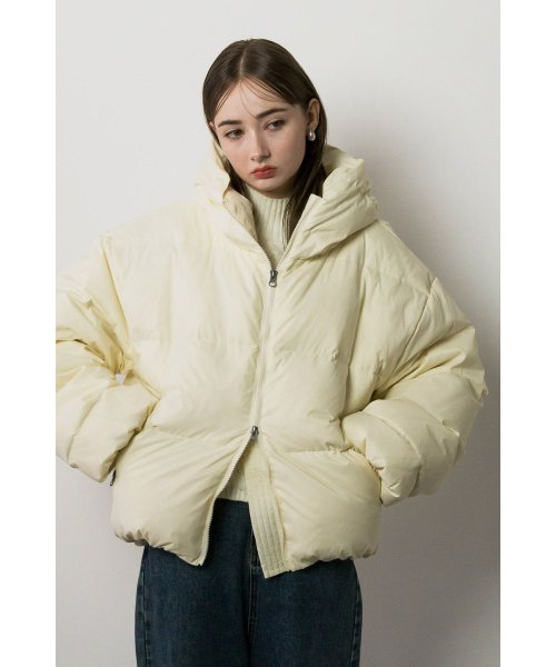 ハイネックダウンブルゾン 