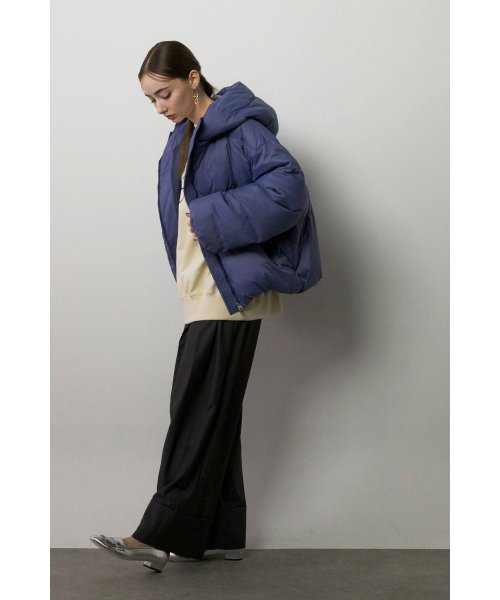 ハイネックダウンブルゾン 
