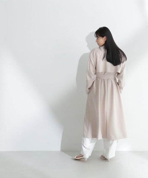 NATURAL BEAUTY BASIC(ナチュラルビューティーベーシック)/＜パウダリーツイルシリーズ＞ベルテッドコート　24SS/img27