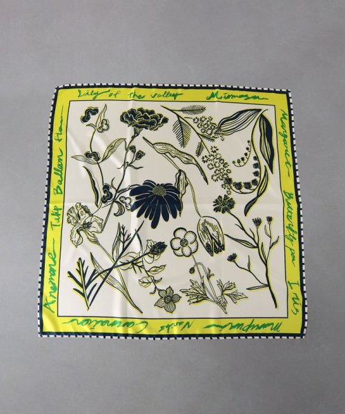 ＜manipuri＞シルク スカーフ L 24SS 