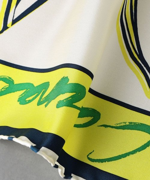 ＜manipuri＞シルク スカーフ L 24SS 