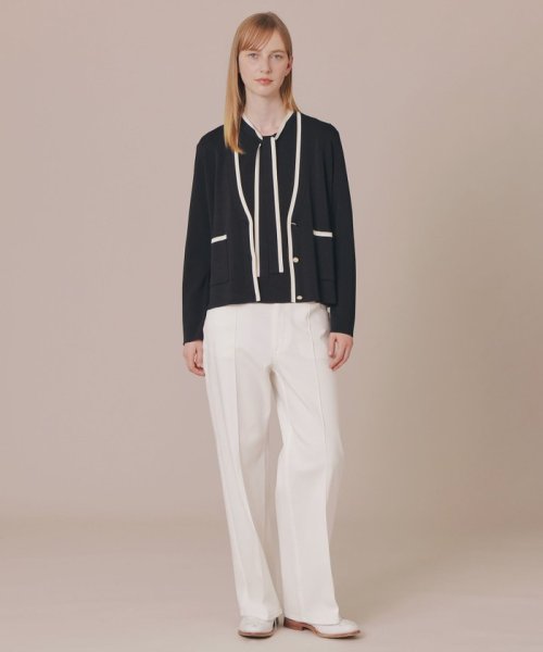 【エクラ掲載】レーヨンニットカーディガン 