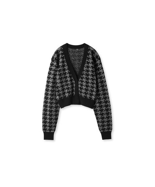 ジャガードニットカーディガン 予めご了承ください
