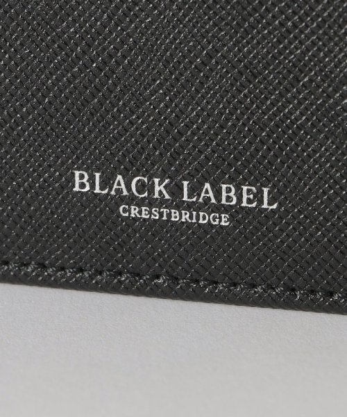BLACK LABEL CRESTBRIDGE(BLACK LABEL CRESTBRIDGE)/エンボスレザートーナルクレストブリッジチェックカードケース/img03