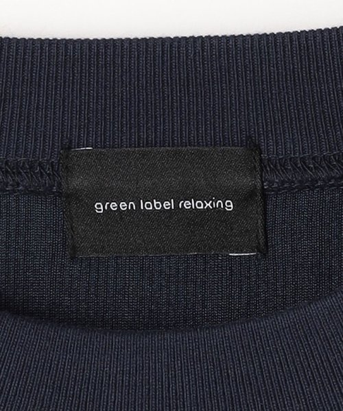 green label relaxing(グリーンレーベルリラクシング)/ブークレ ストライプ クルーネック スウェット/img20