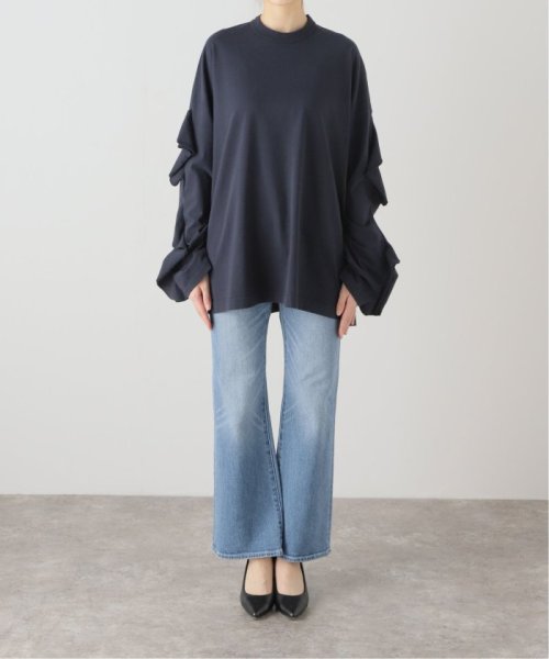 JOURNAL STANDARD(ジャーナルスタンダード)/【HOLIDAY/ホリデイ】 SUPER FINE DRY RUFFLE RUFFLE TOP：カットソー/img01