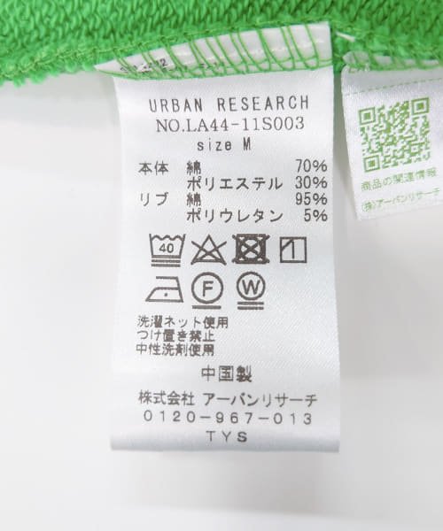 URBAN RESEARCH Sonny Label(アーバンリサーチサニーレーベル)/ハーフジップスウェットプルオーバー/img48