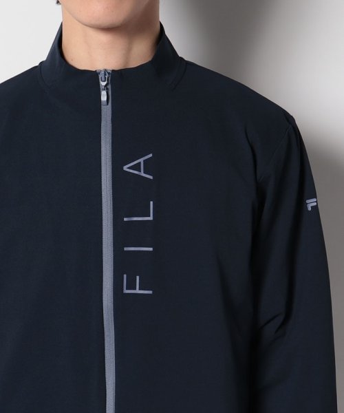 FILA（Casual Men）(フィラ（カジュアル　メンズ）)/【セットアップ対応商品】【カジュアルウェア】 ストレッチ天竺 ライトスタンドジャケット メンズ/img04