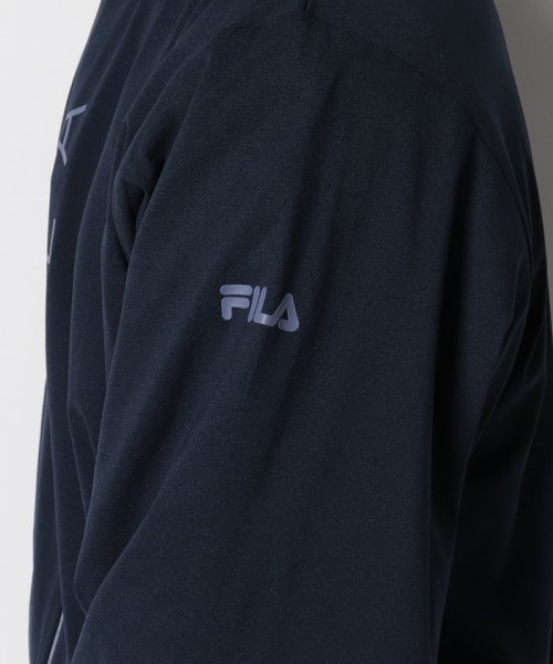 FILA（Casual Men）(フィラ（カジュアル　メンズ）)/【セットアップ対応商品】【カジュアルウェア】 ストレッチ天竺 ライトスタンドジャケット メンズ/img06