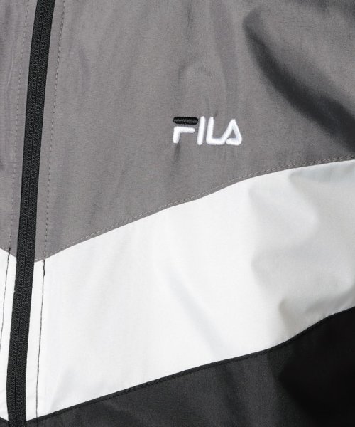 FILA（Casual Men）(フィラ（カジュアル　メンズ）)/【セットアップ対応商品】【カジュアルウェア】 ディスポ/裏メッシュ 切替ウィンドジャケット メンズ/img09