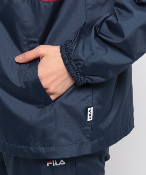 FILA（Casual）(フィラ（カジュアル）)/【セットアップ対応商品】【カジュアルウェア】 ディスポ/裏メッシュ 切替ウィンドジャケット レディース/img05