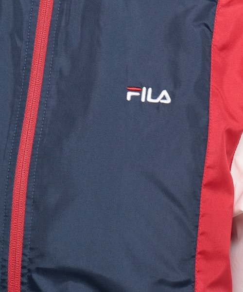 FILA（Casual）(フィラ（カジュアル）)/【セットアップ対応商品】【カジュアルウェア】 ディスポ/裏メッシュ 切替ウィンドジャケット レディース/img09