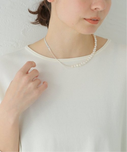 【PREEK/プリーク】snake chain pearl half necklace FRAMeWORK PREEK/プリーク