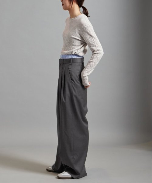 【OUT OF FRAMe】Tuckパンツ OUT OF FRAMe FRAMeWORK