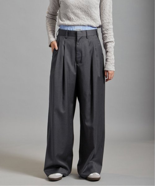 【OUT OF FRAMe】Tuckパンツ OUT OF FRAMe FRAMeWORK