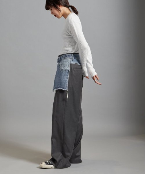 【OUT OF FRAMe】Tuckパンツ OUT OF FRAMe FRAMeWORK