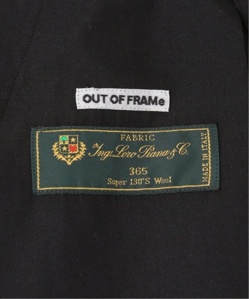 【OUT OF FRAMe】Tuckパンツ OUT OF FRAMe FRAMeWORK