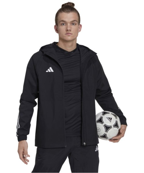 Adidas(アディダス)/adidas アディダス サッカー ティロ23 オールウェザージャケット メンズ TIRO23 アウ/img05