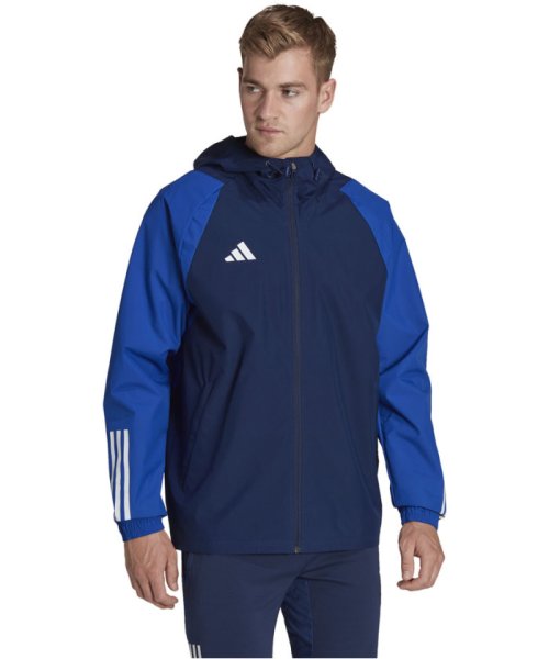 Adidas(アディダス)/adidas アディダス サッカー ティロ23 オールウェザージャケット メンズ TIRO23 アウ/img02