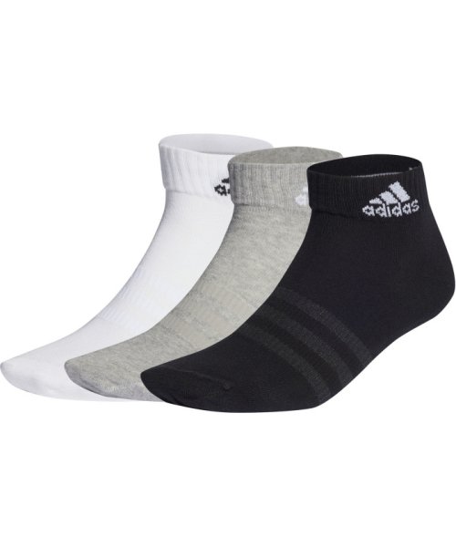 adidas(adidas)/adidas アディダス SPW 3Pアンクルソックス 靴下 EBL54 IC1283/img01