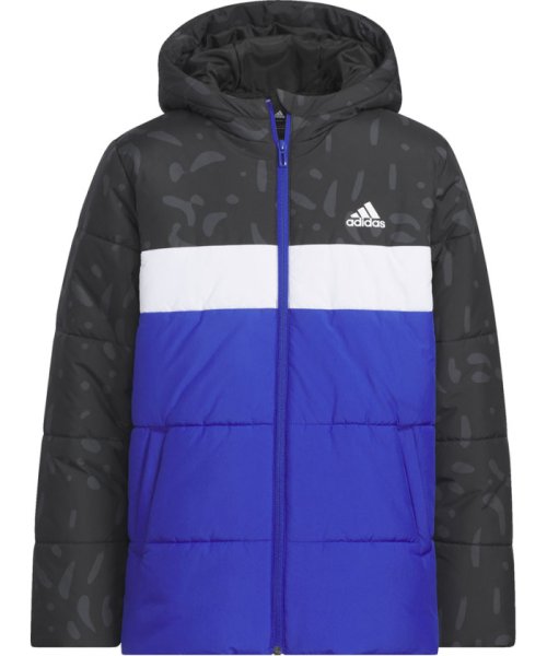 Adidas(アディダス)/adidas アディダス カラーブロック パデッドジャケット キッズ アウター パーカー 中/img01