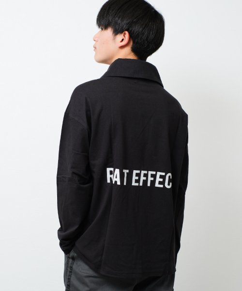 RAT EFFECT(ラット エフェクト)/ハーフジップロングTシャツ/img04