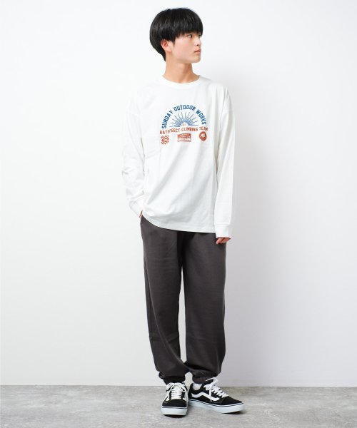 RAT EFFECT(ラット エフェクト)/OUTDOOR WORKS ロングTシャツ/img06